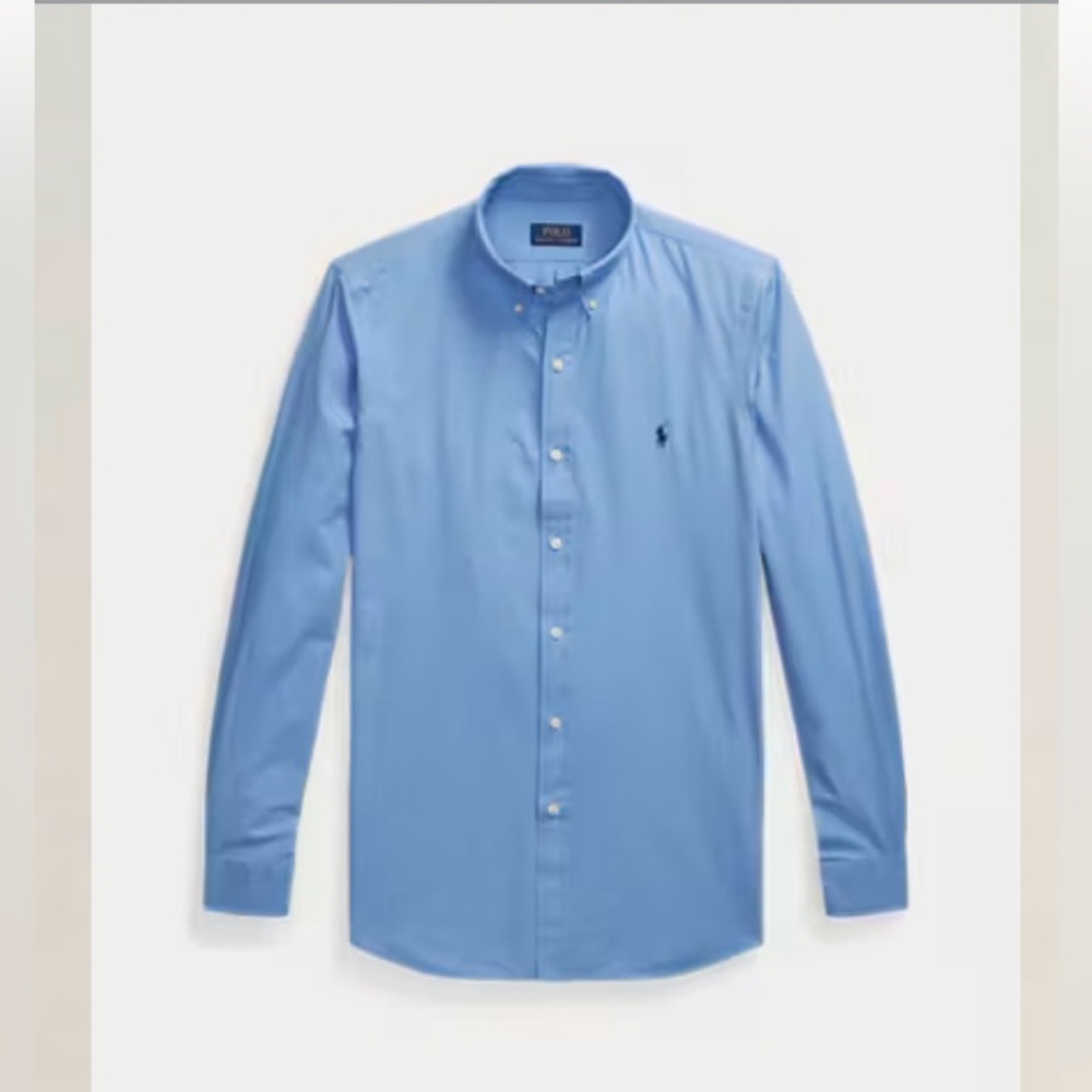 NWT Ralph Lauren Poplin Button Down Shirt